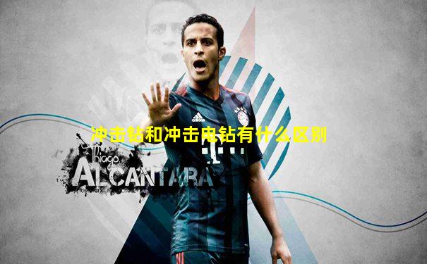 冲击钻和冲击电钻有什么区别