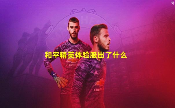 和平精英体验服出了什么