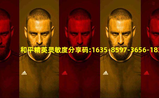 和平精英灵敏度分享码:1635-8597-3656-1839-73