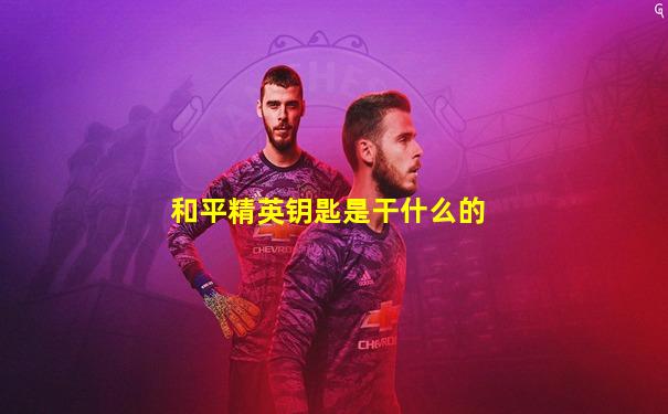 和平精英钥匙是干什么的