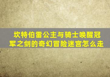 坎特伯雷公主与骑士唤醒冠军之剑的奇幻冒险迷宫怎么走