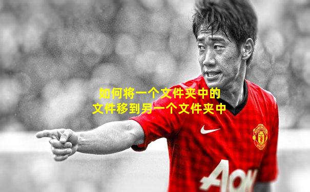如何将一个文件夹中的文件移到另一个文件夹中
